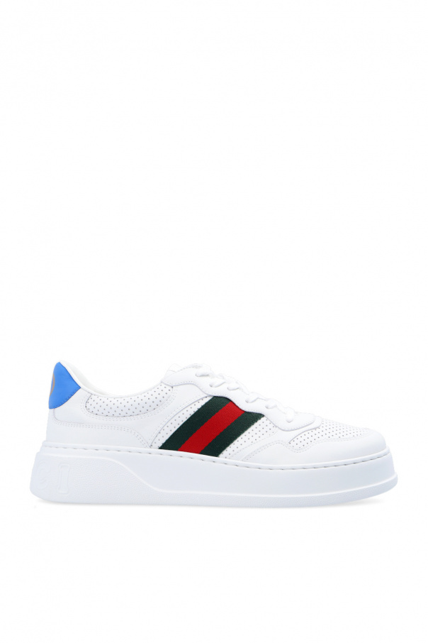 JmksportShops Gucci Sneakers with Web stripe gucci square open